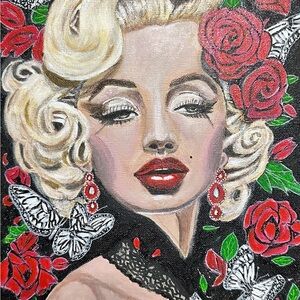 My art:. Not for sale. Acrylic 9/11” canvas. Varnish sealed.